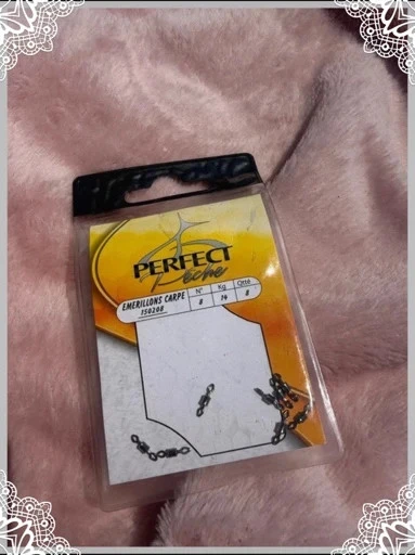 Lot d'émerillons carpe Perfect Pêche - Taille 8
